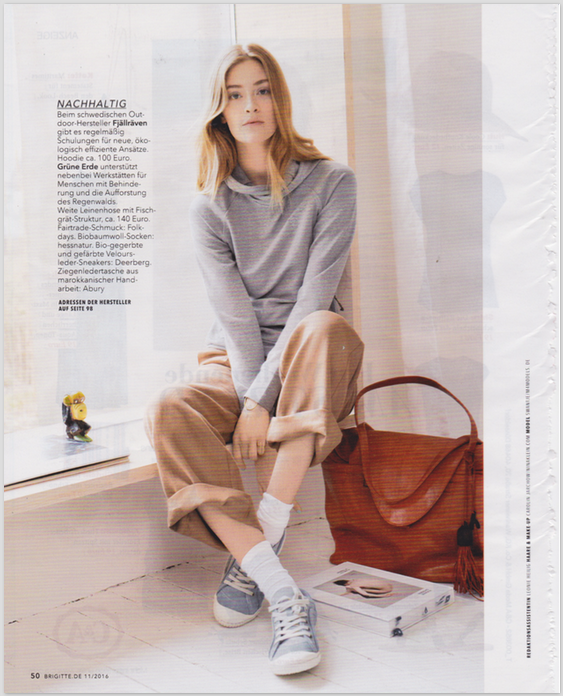 BRIGITTE MAGAZINE MAY 16