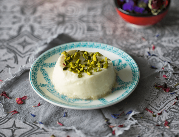 Indian Baked Yoghurt Mousse