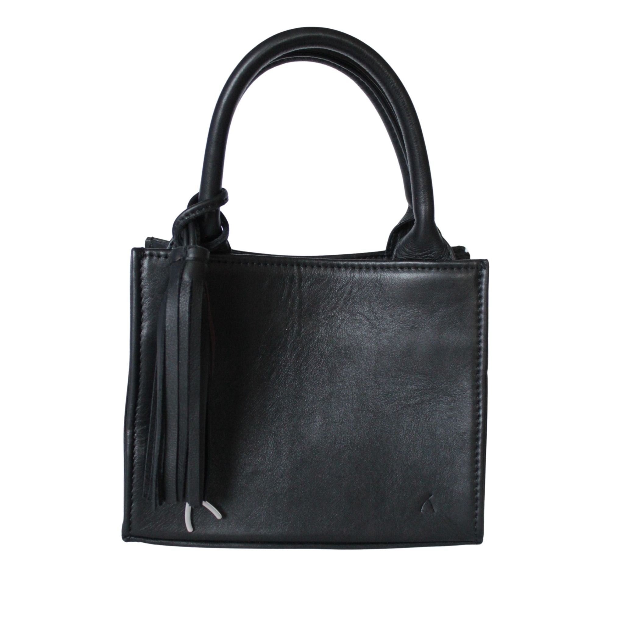 Schwarze ABURY City Tasche #farbe_schwarz