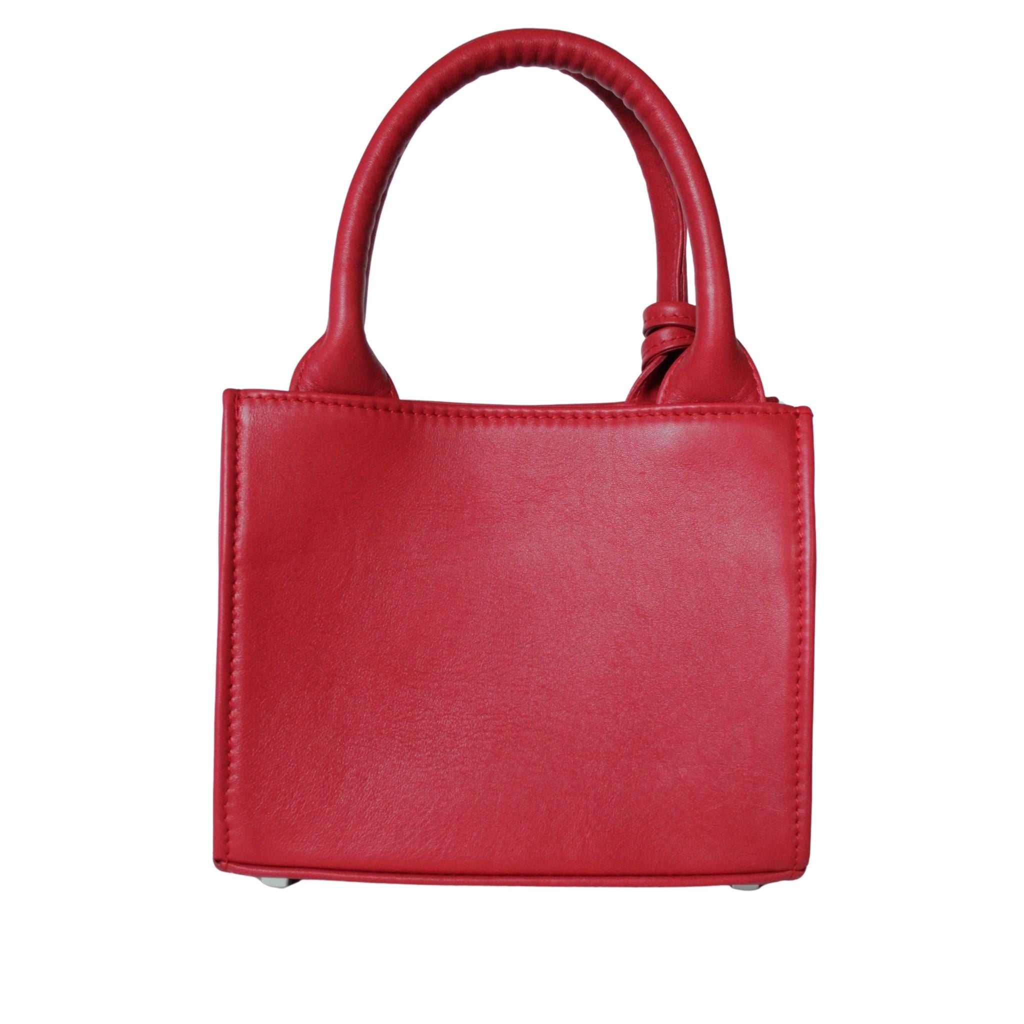 Rückseite der roten ABURY City Tasche #farbe_rot