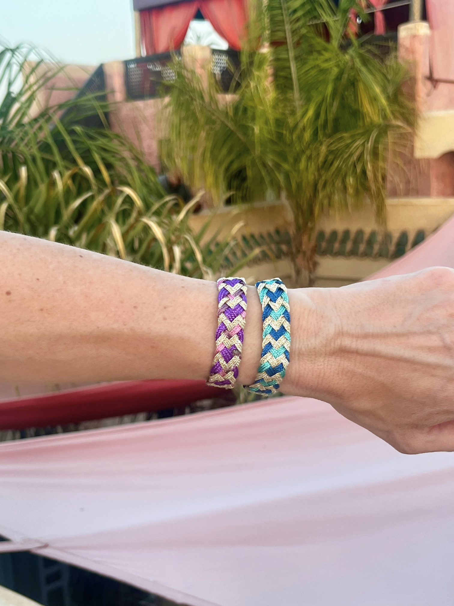 "Happy Place" geflochtenes Armband