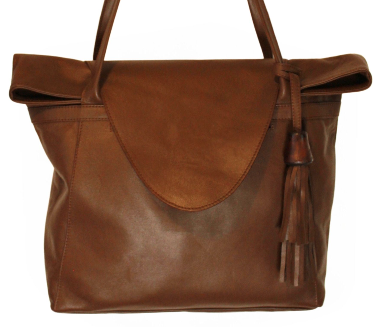 The ABURY Leather Shopper - Perfect Companion for a long Weekend