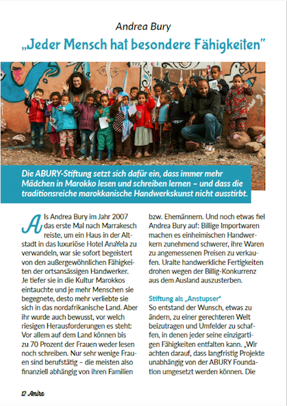 Amira Magazine_Andrea Bury_Moroccan Children School_ABURY Foundation