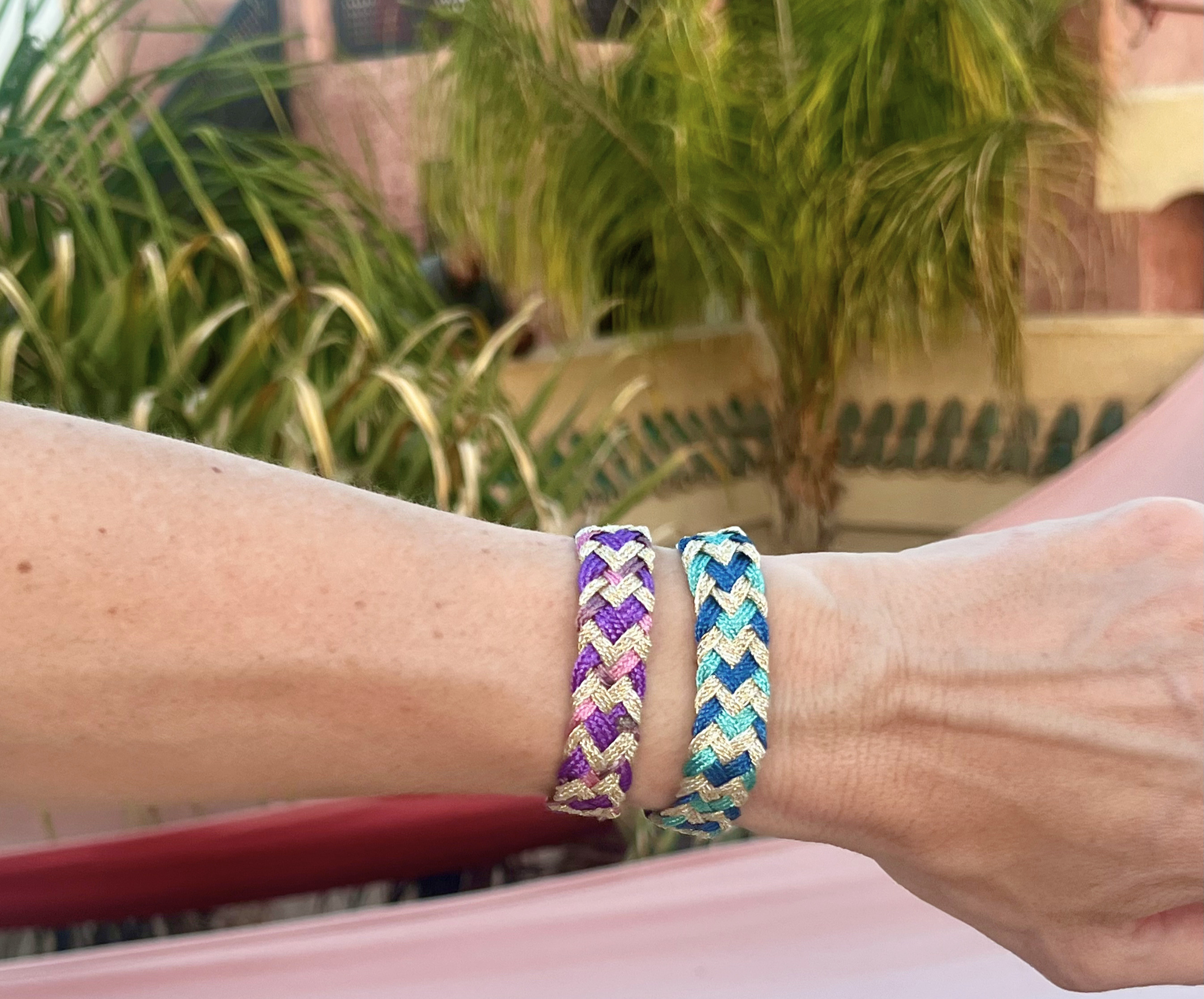 Geflochtene Armbänder