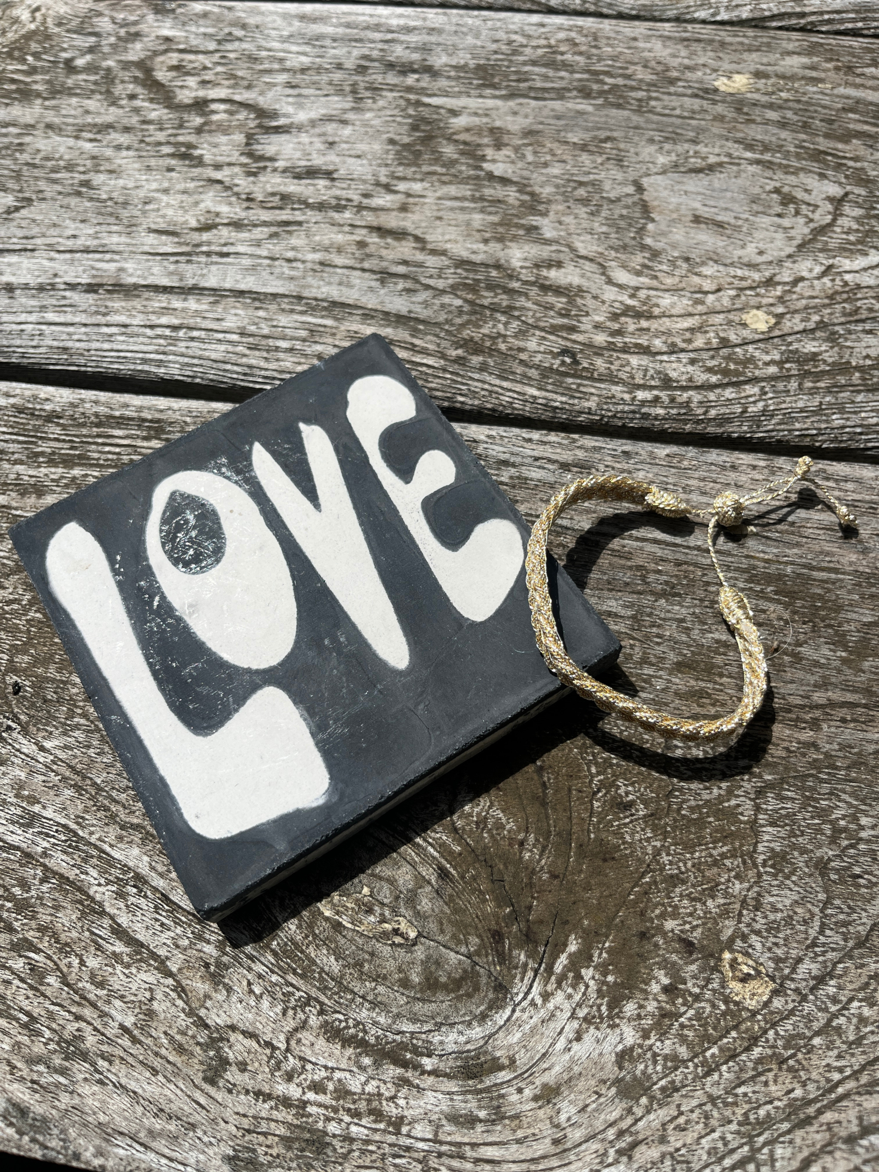 "Shining Light" geflochtenes Armband