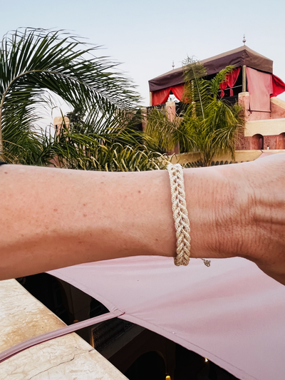 "Shining Light" geflochtenes Armband