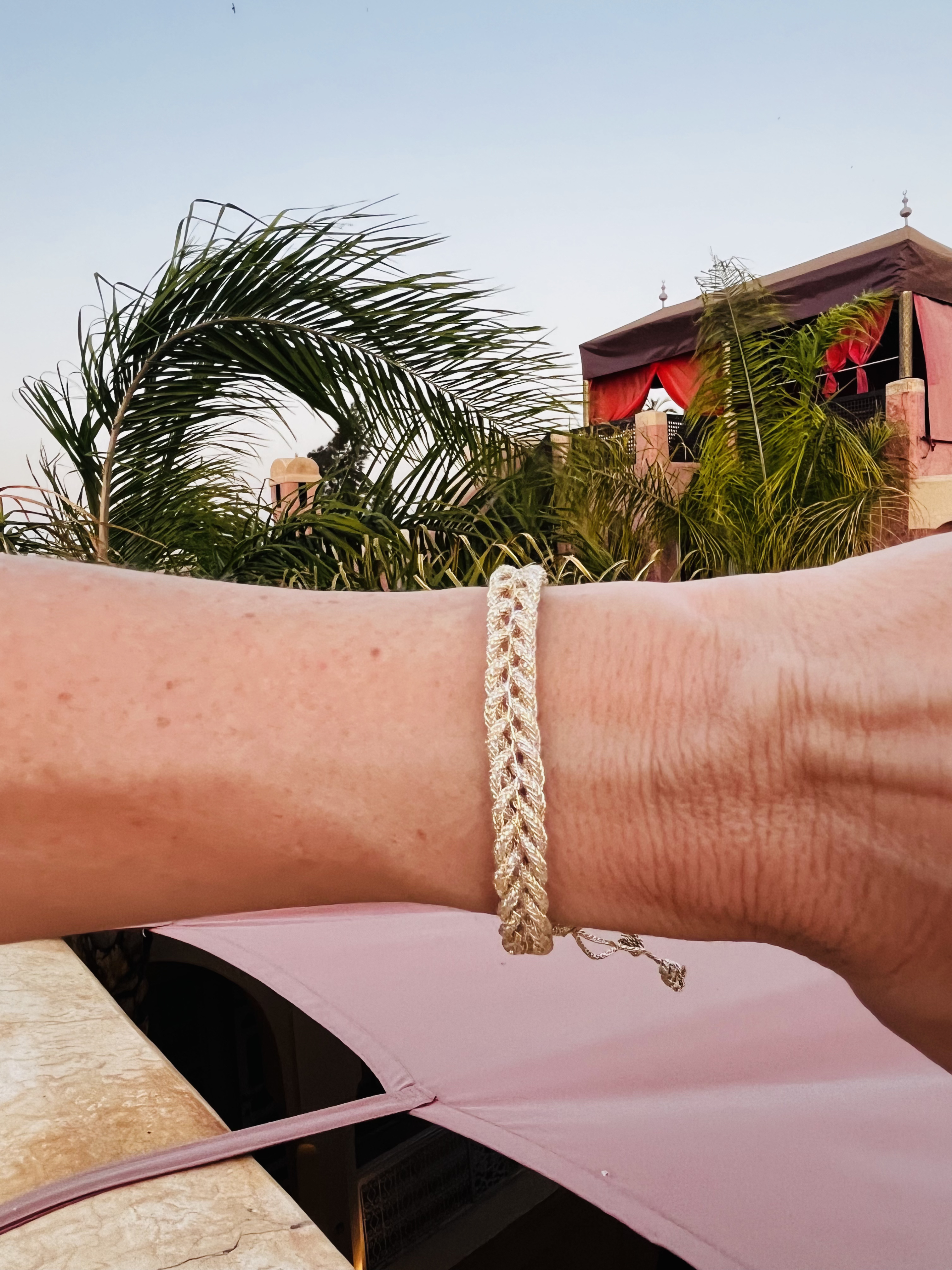 "Shining Light" geflochtenes Armband