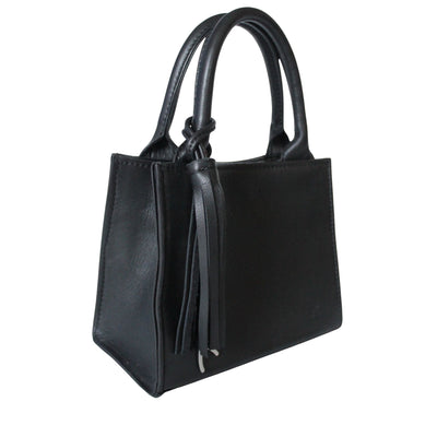 Schwarze ABURY City Tasche  #farbe_schwarz