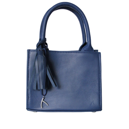 Blaue ABURY City Tasche