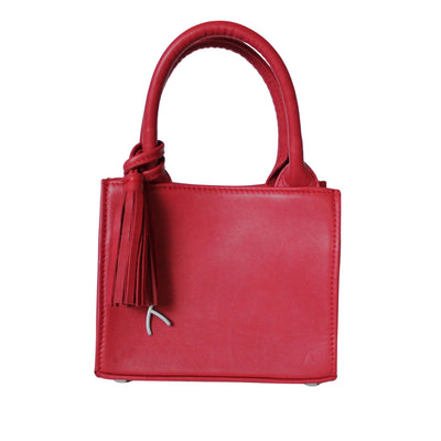 Rote ABURY City Tasche
