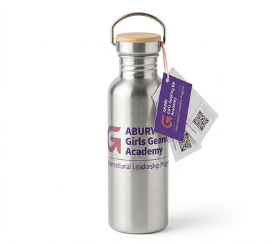 „ABURY Girls Gearing Up Academy”-Edelstahltrinkflasche