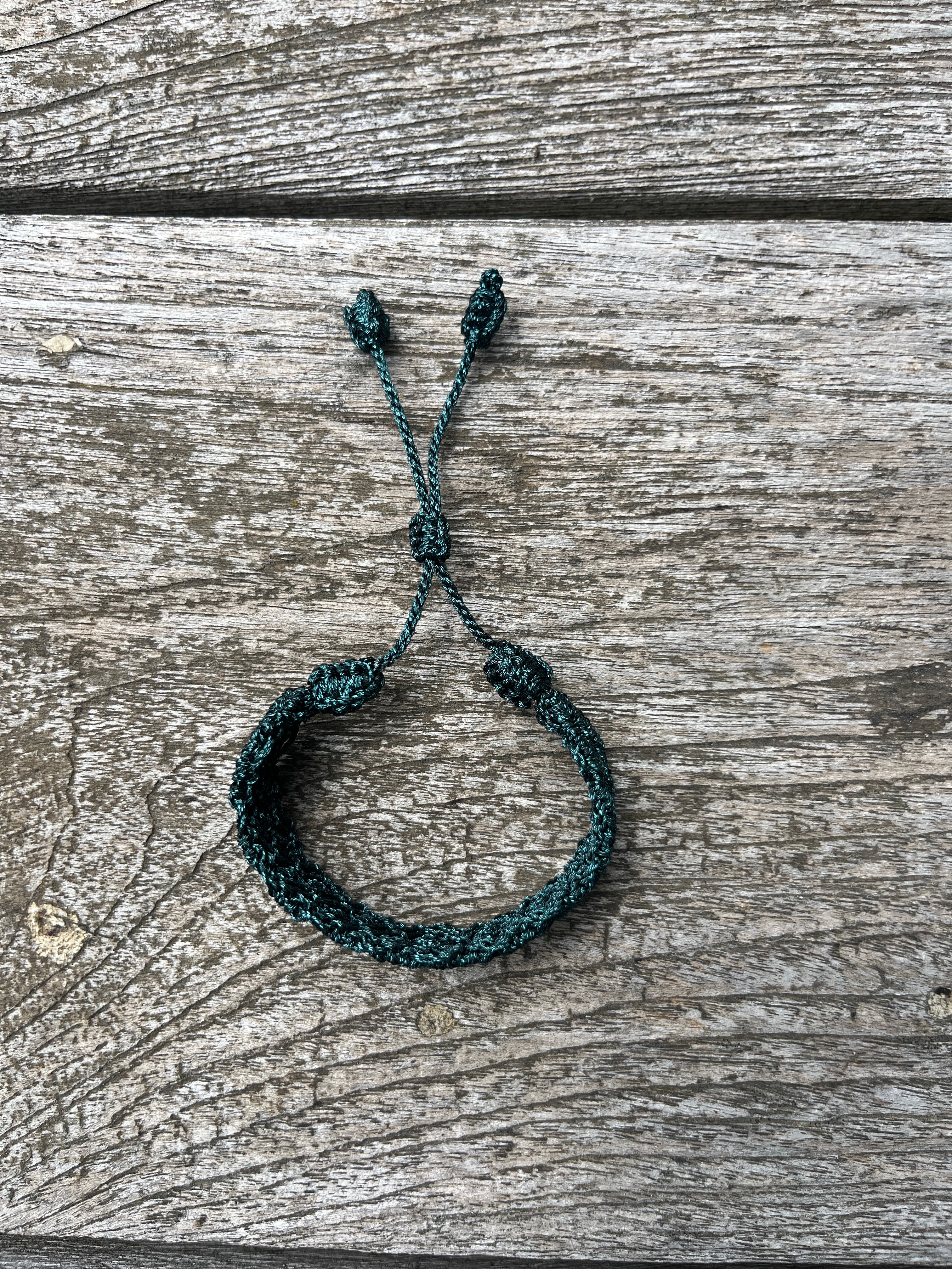 "Evening Glam" geflochtenes Armband