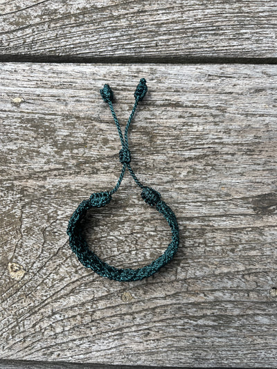 "Evening Glam" geflochtenes Armband