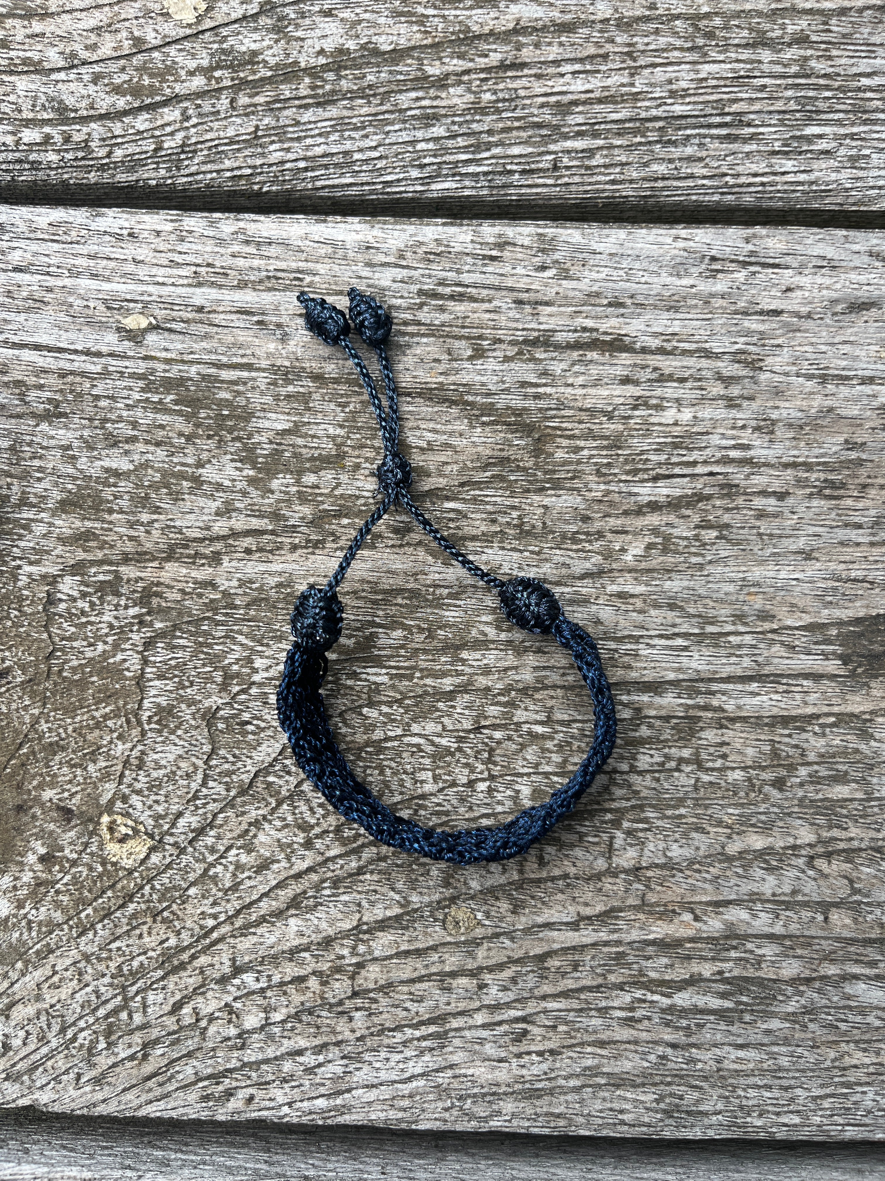"Evening Glam" geflochtenes Armband