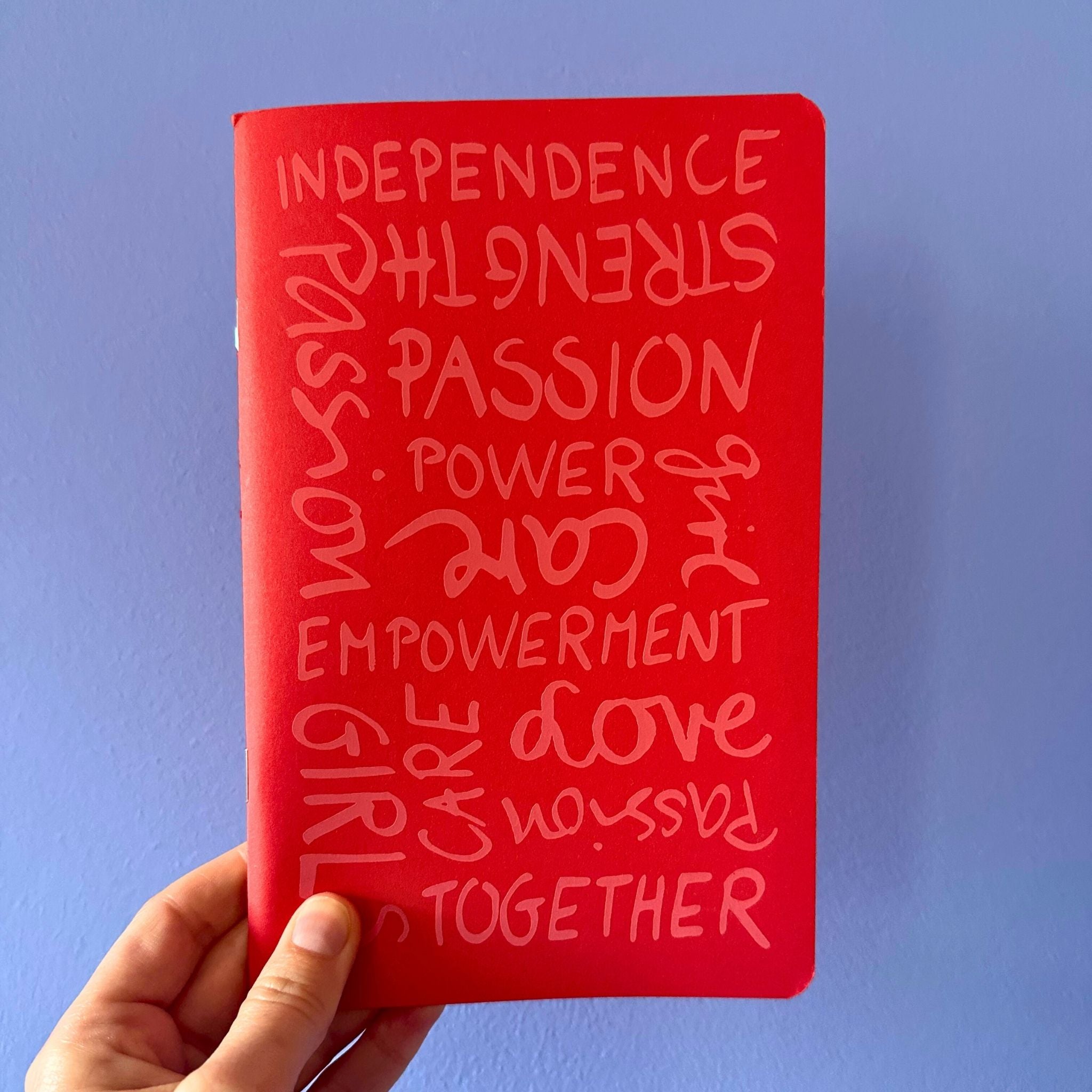 Notebook with Blank Pages