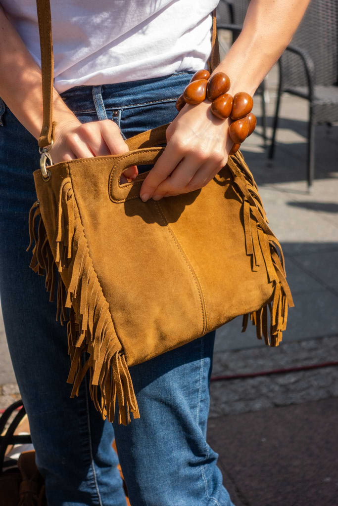 Amazon.com: Emprier Vintage Fringe hobo bags for Women Vegan Faux Suede  Leather Tassel Crossbody Bag Fringe Purse Black : Clothing, Shoes & Jewelry